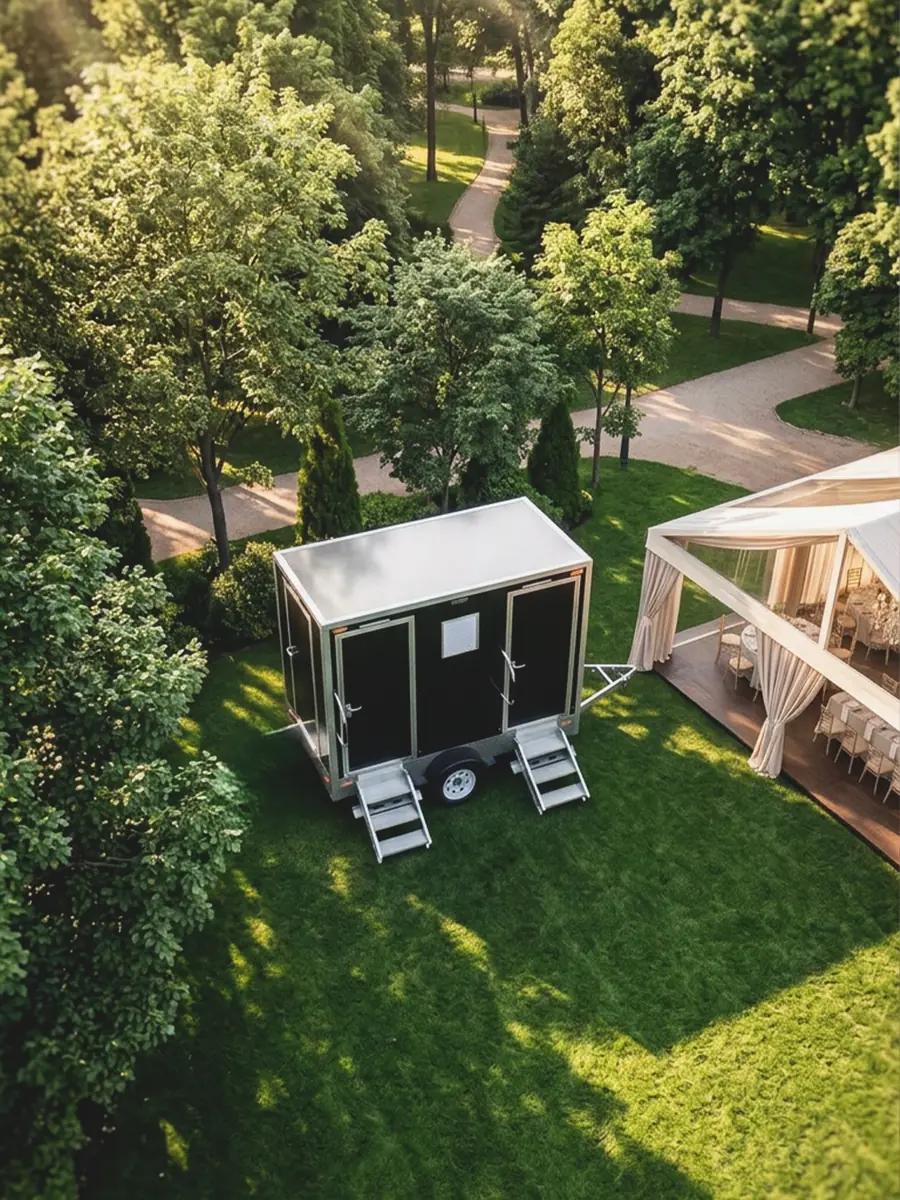 Porta potty rental equipment for Woodway